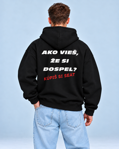 Ako vieš, že si dospel? Kúpiš si SEAT – oversized mikina