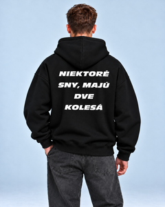 Niektoré sny majú dve kolesá – oversized mikina