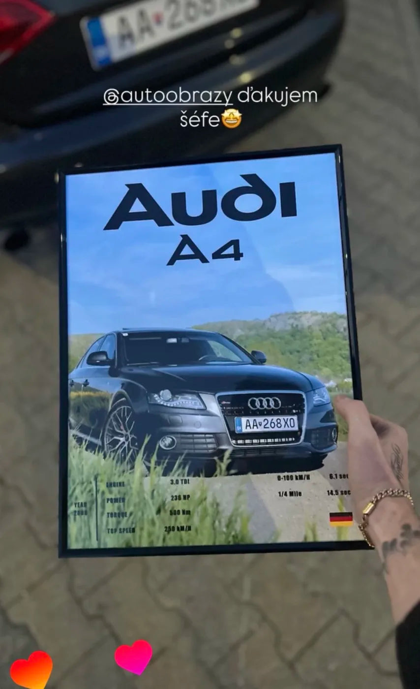 Custom obraz auta