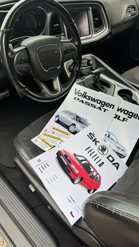 Reálna objednávka Auto Obrazy č. 27 – custom obraz auta a potlačené tričko od zákazníka