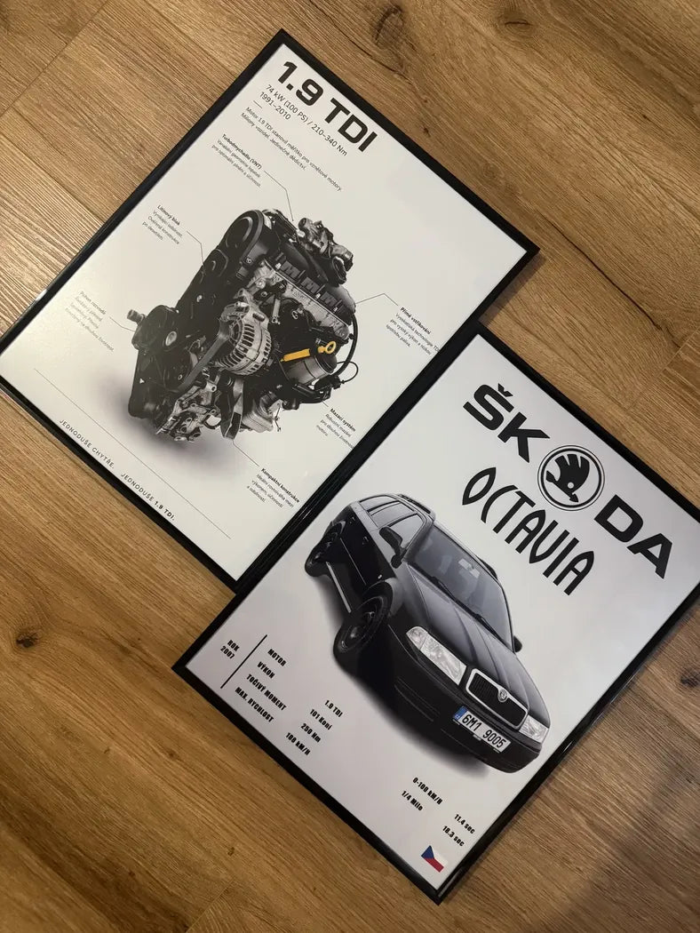 Reálna objednávka Auto Obrazy č. 39 – custom obraz auta a potlačené tričko od zákazníka
