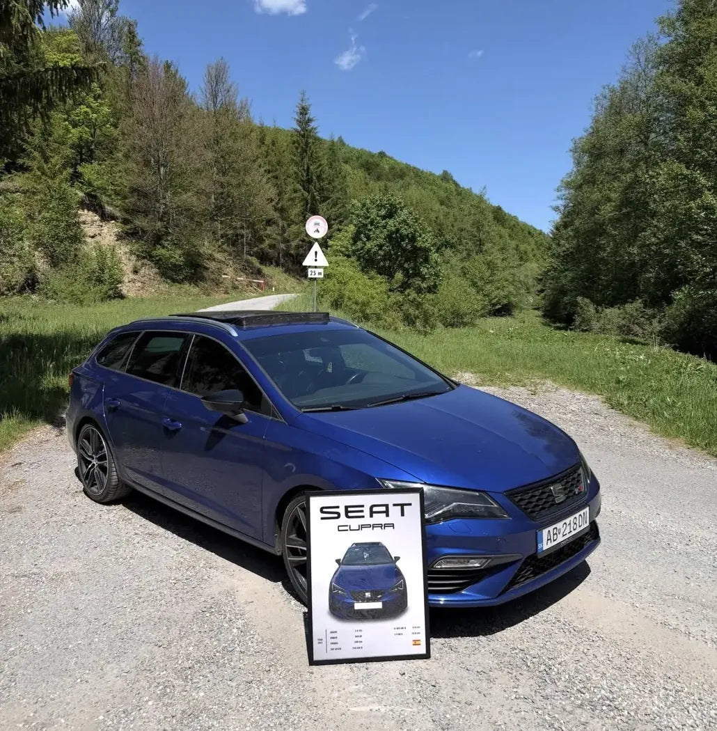 Reálna objednávka Auto Obrazy č. 44 – custom obraz auta a potlačené tričko od zákazníka