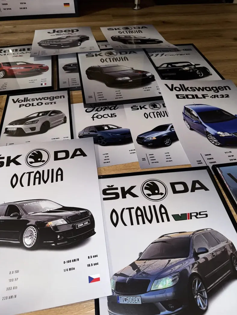 Reálna objednávka Auto Obrazy č. 48 – custom obraz auta a potlačené tričko od zákazníka