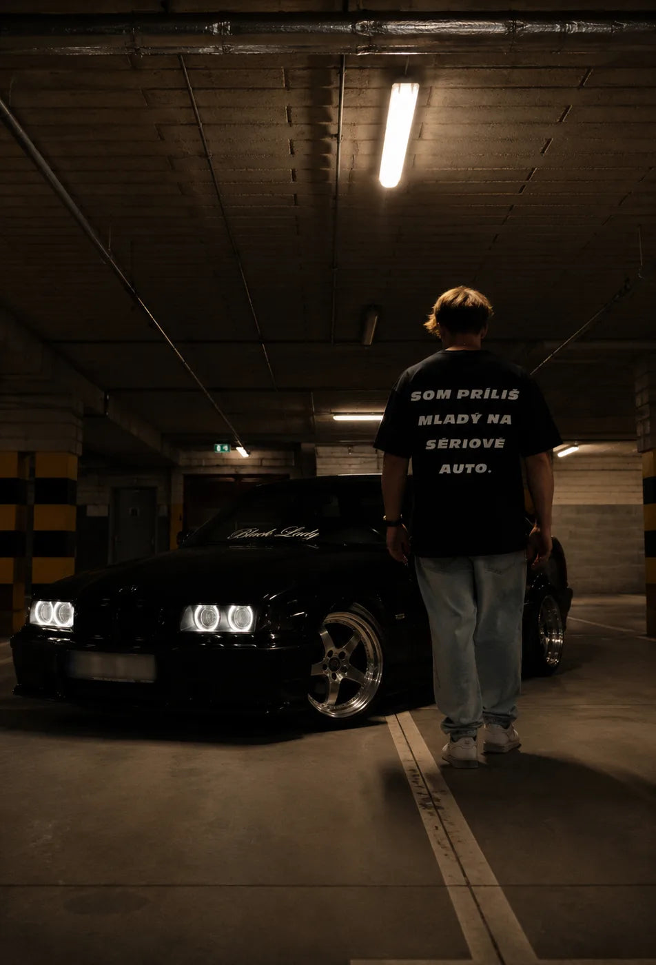 Reálne vyrobené custom tričko Auto Obrazy