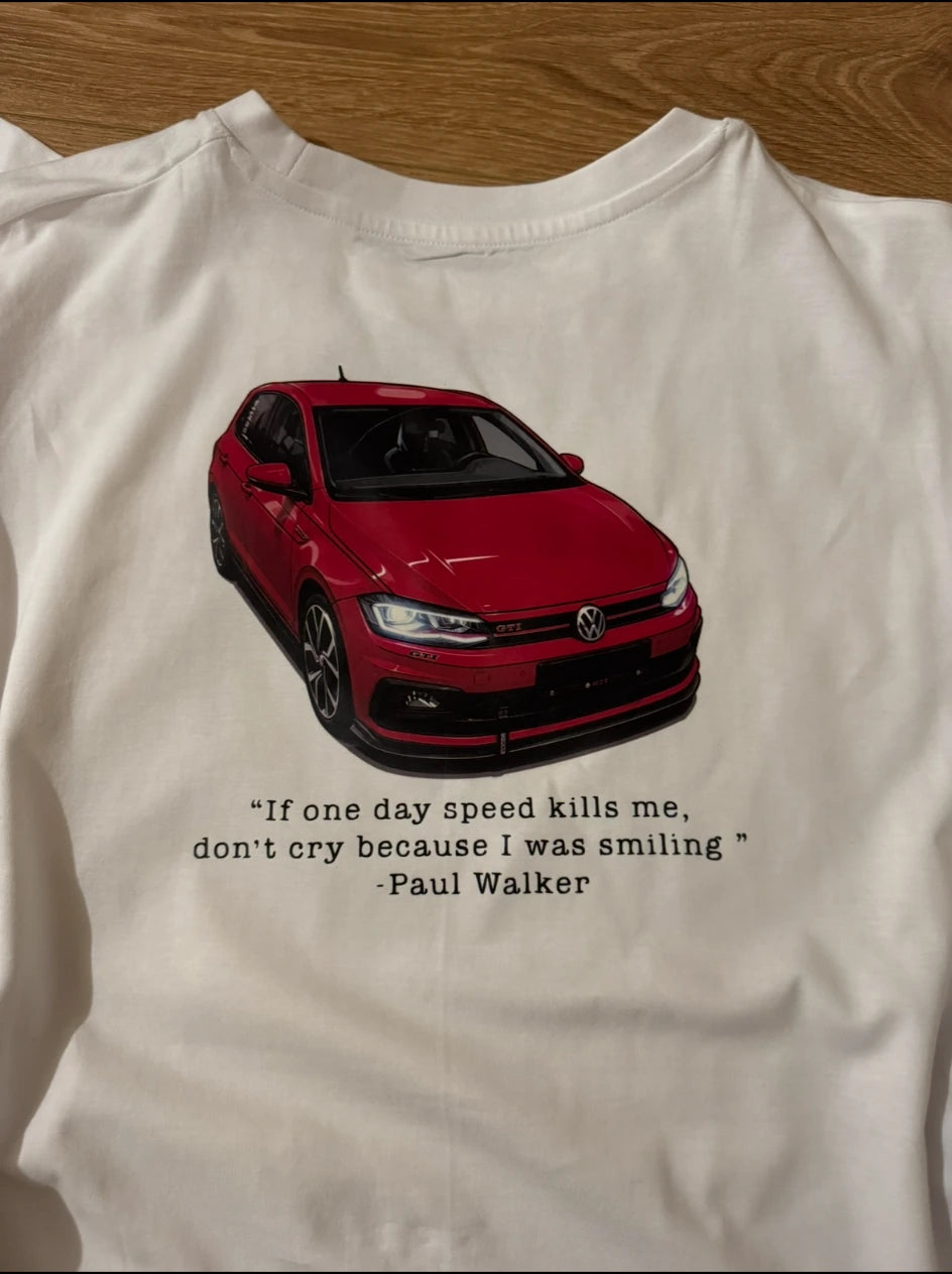 Reálne vyrobené custom tričko Auto Obrazy